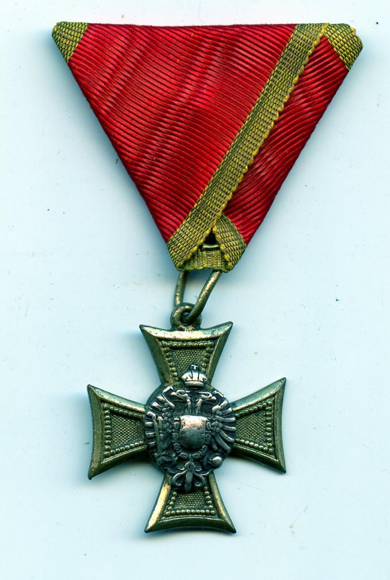 Austria-Hungary. Military Long Service Cross Medal  for Officers