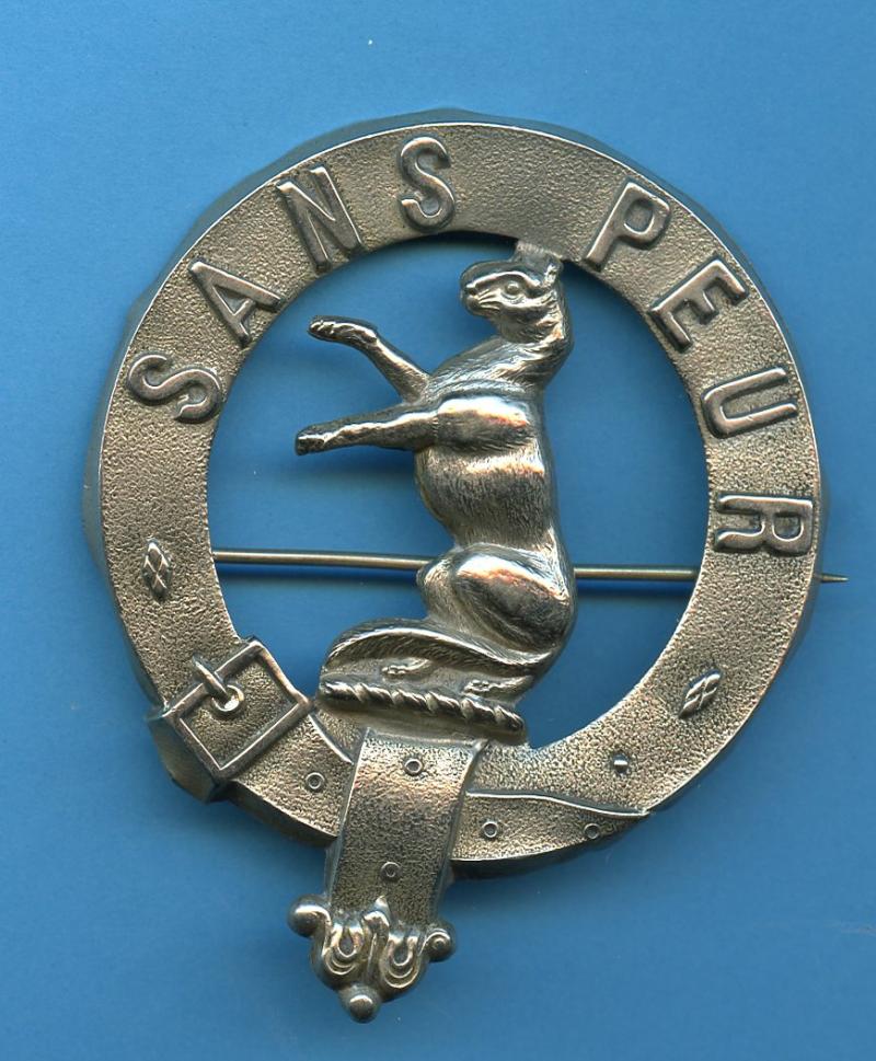 5th Seaforth Highlanders & 1st Sutherland Highland Rifle Volunteers Cap Badge