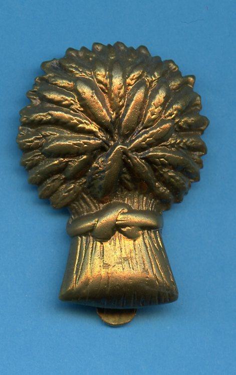 The Lothians & Border Horse Yeomanry Brass Cap Badge