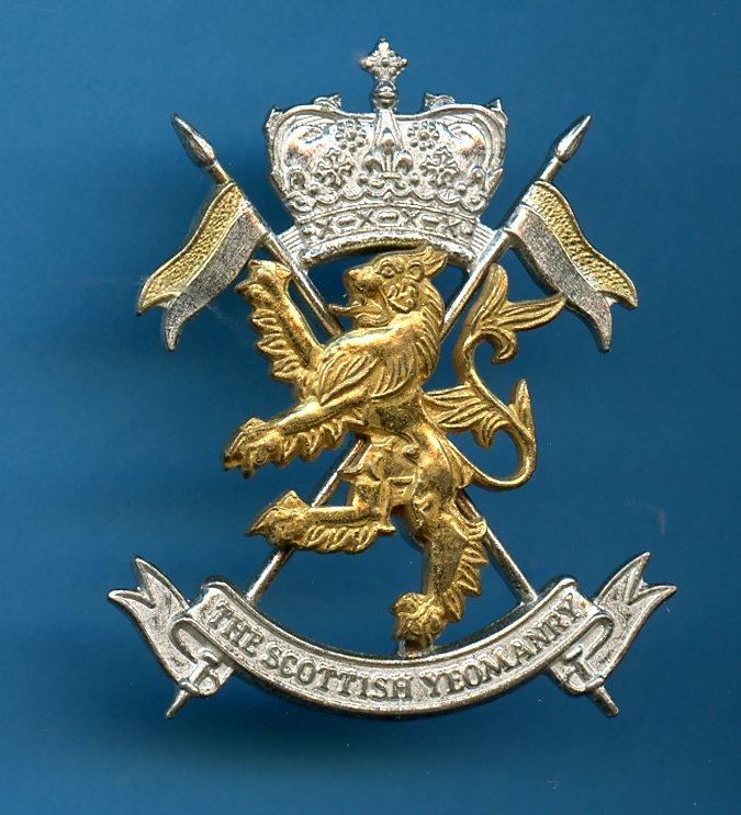 The Scottish Yeomanry Cap Badge