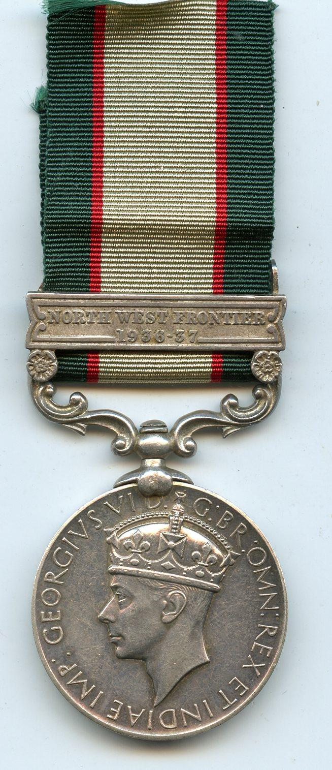 India General Service Medal 1936-39 To Driver Suba Khan, I.A.S.C. Animal Transport
