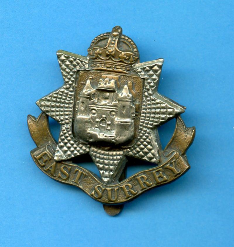 East Surrey Regiment Cap Badge