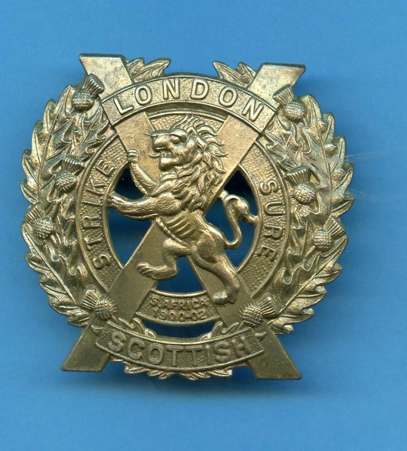 14th London Regiment  London Scottish