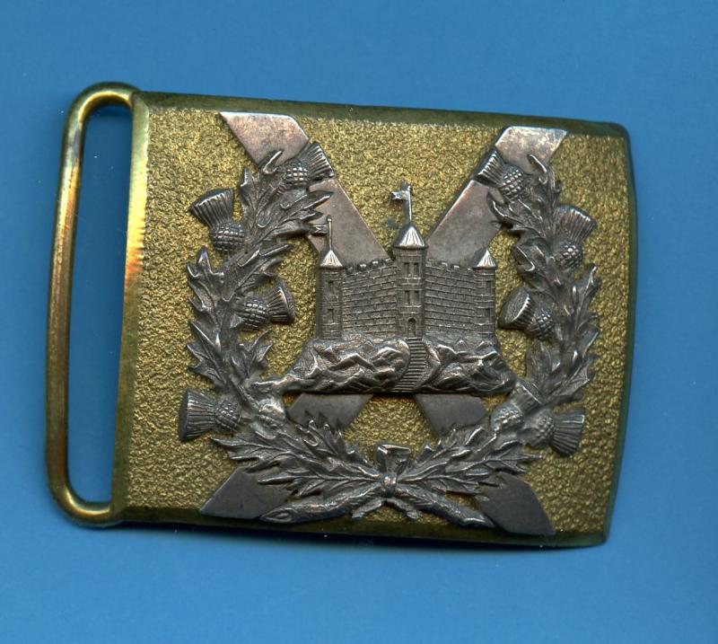 Kings Own Scottish Borderers  KOSB Officers Waistbelt Clasp