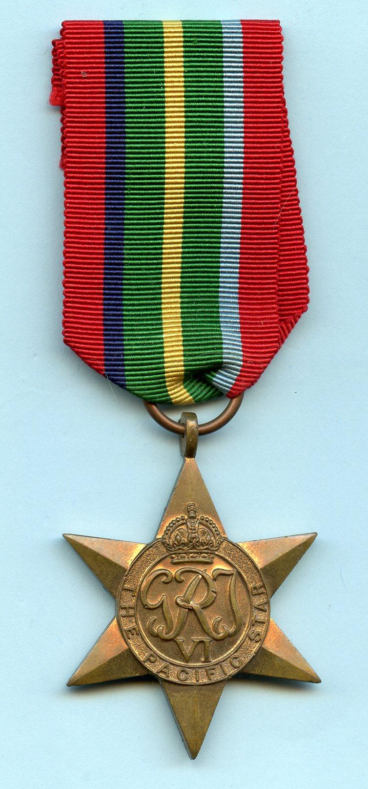 WW2 Pacific Star