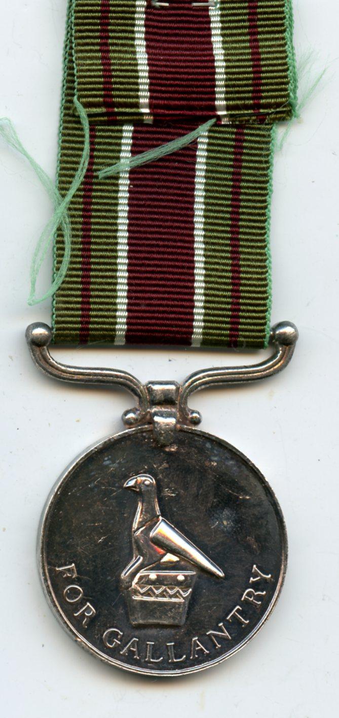 Rhodesia Prison service Gallantry  Medal