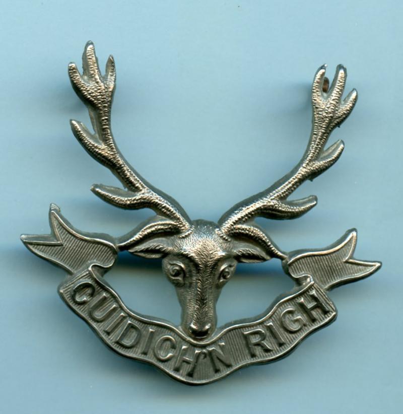 Seaforth Highlanders Cap Badge
