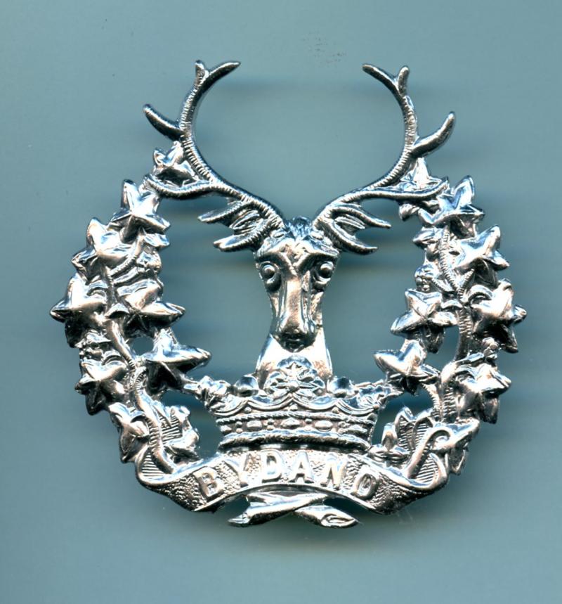 The Gordon Highlanders   Anodised Cap Badge
