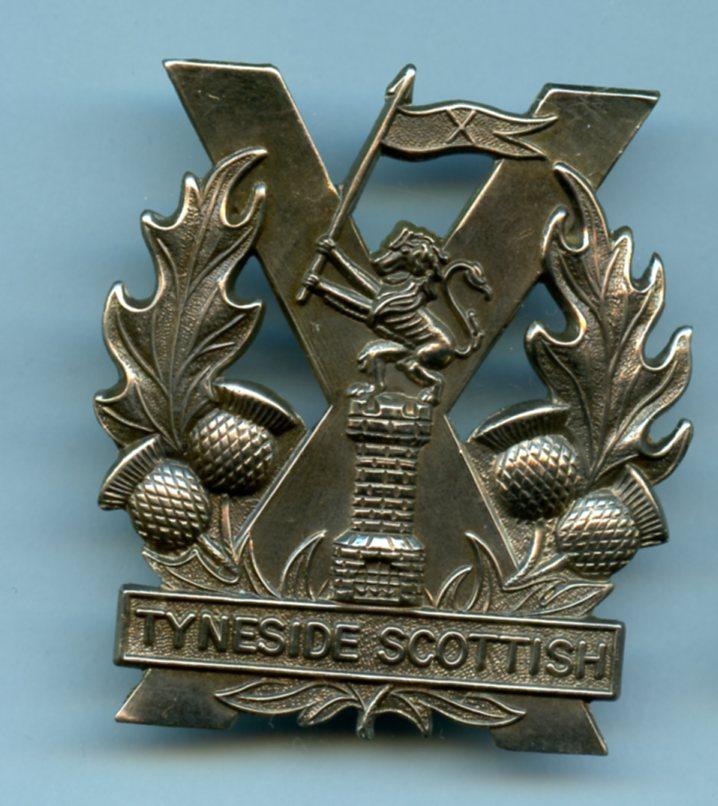 Tyneside Scottish Cap Badge