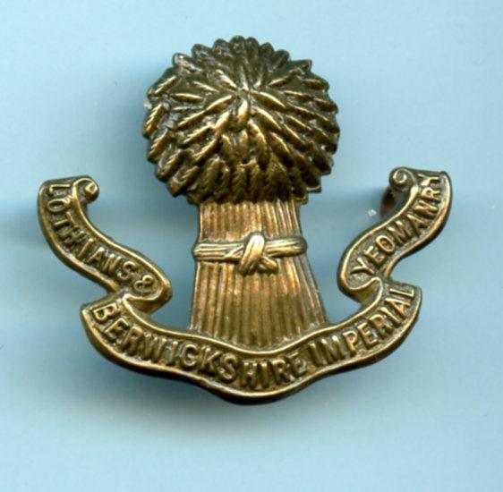 Lothians and Berwickshire Yeomanry Cap Badge