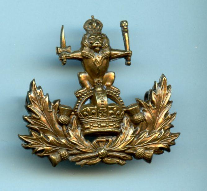 The Royal  Glasgow Yeomanry Cap badge