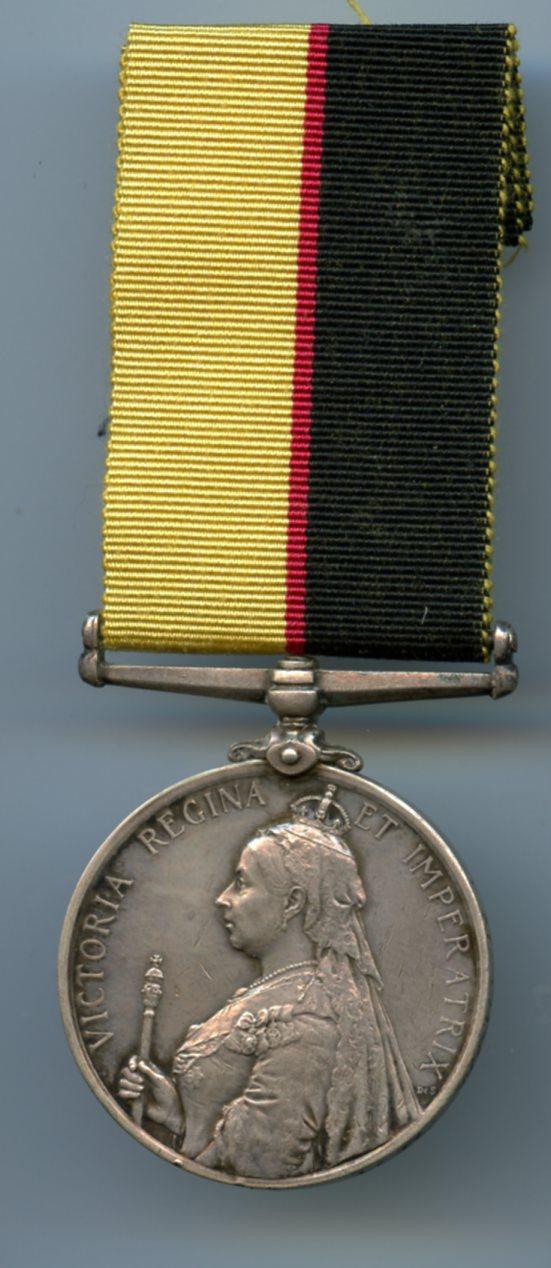 Queens Sudan Medal 1896