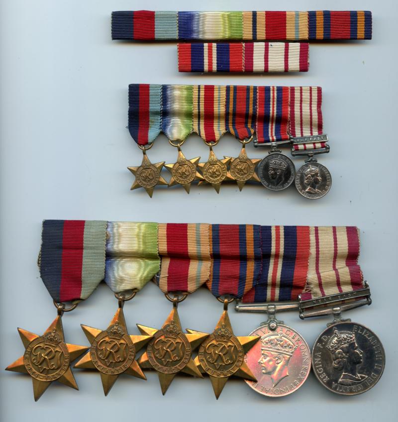 Group of 6 Medals To  Sub Lieut (SD)  R Record, Royal Navy