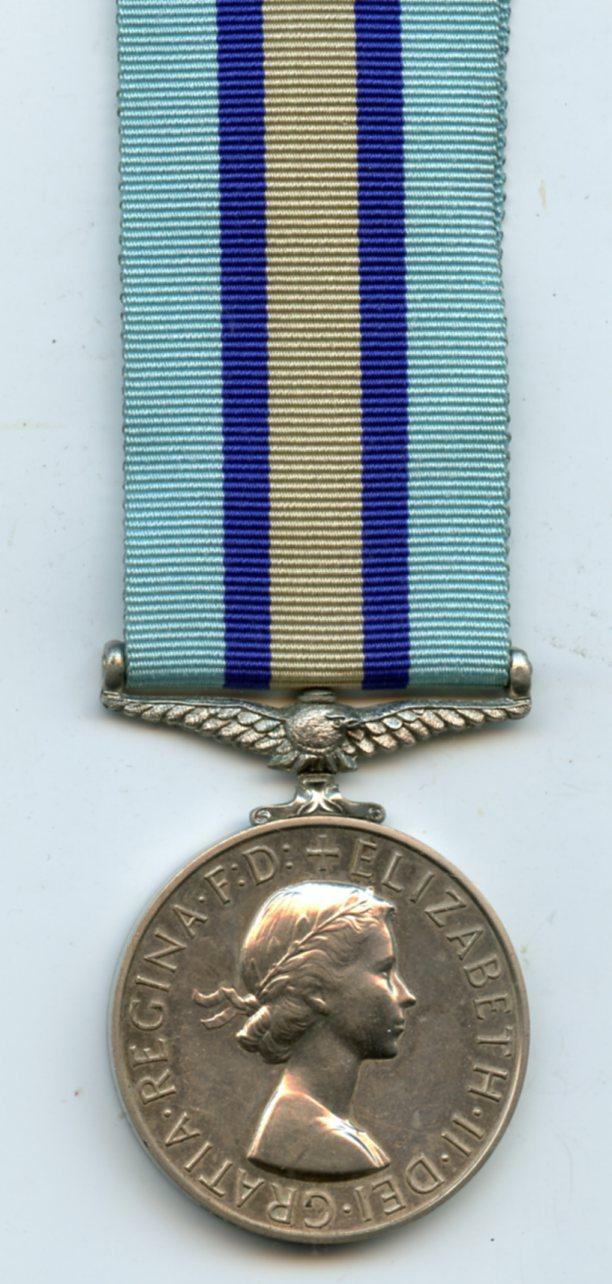 Royal Observer Corps Long Service Medal  To Observer George Sked