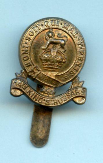 14th Kings Hussars Cap Badge