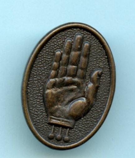 36th Ulster Division Bronze Cap Badge