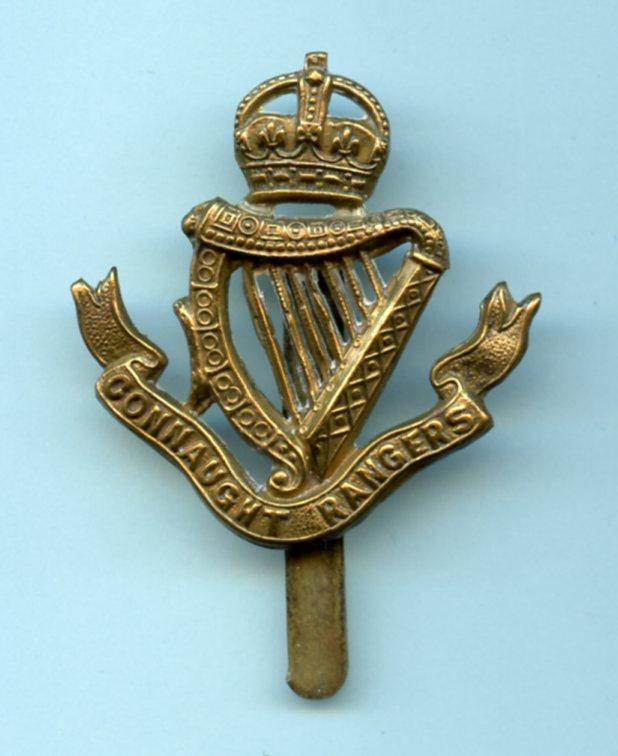 Connaught Rangers Cap Badge