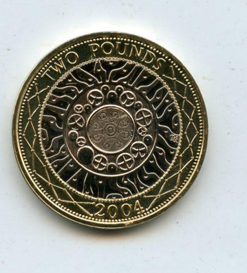 UK 2004 Brillant Uncirculated Condition Standard Design