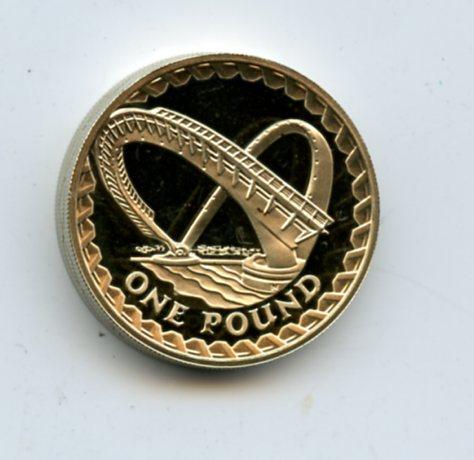2007 UK Proof £1 One Pound Coin