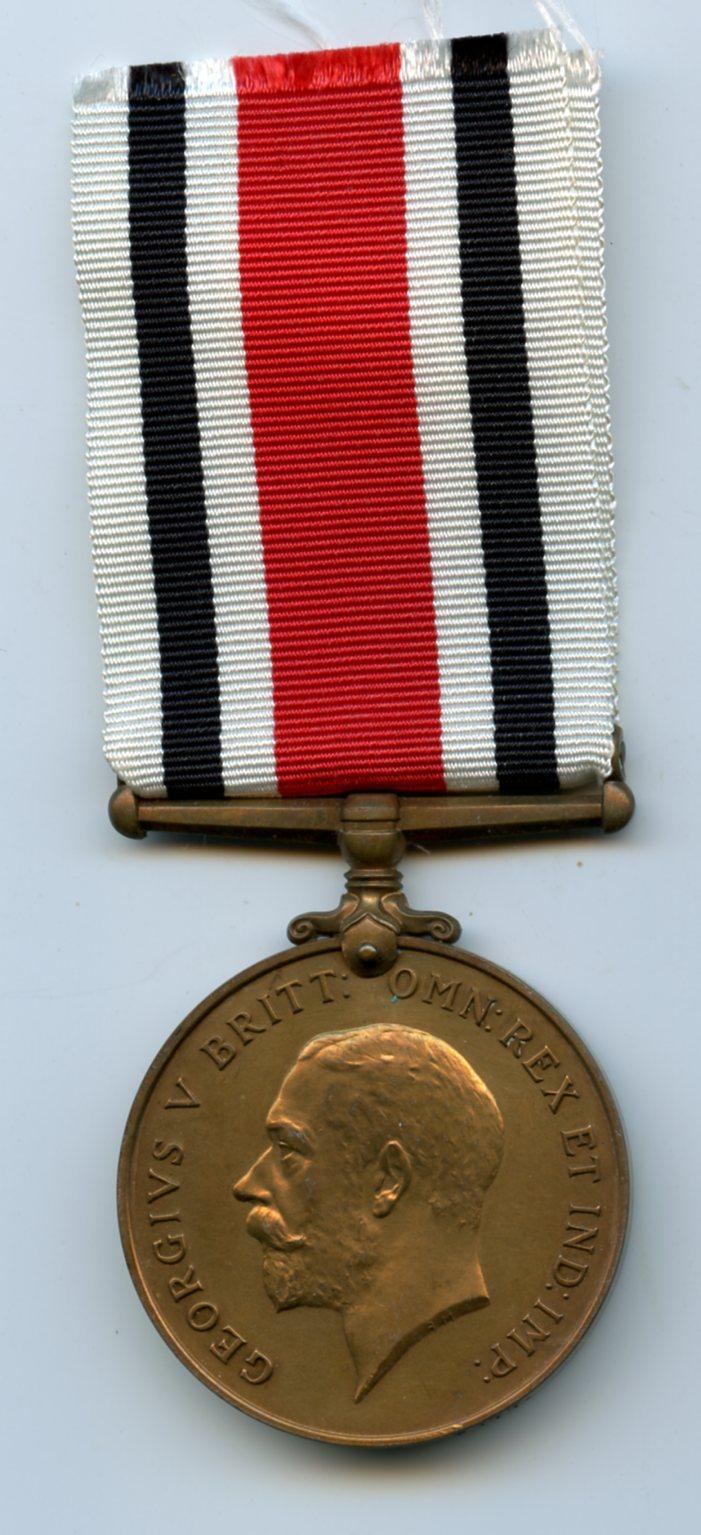 Special Constabulary Medal  George V To Albert V. L. Pitt