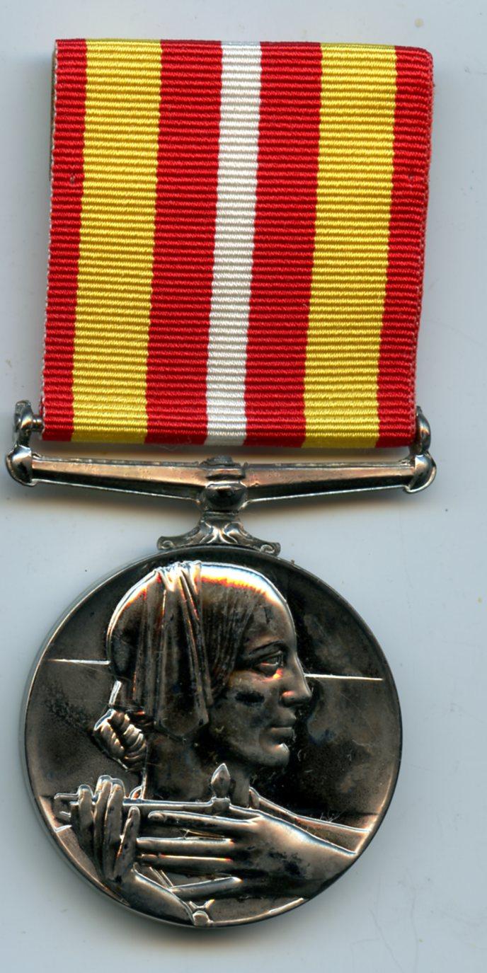 Voluntary Medical Services Long Service Medal Unnamed