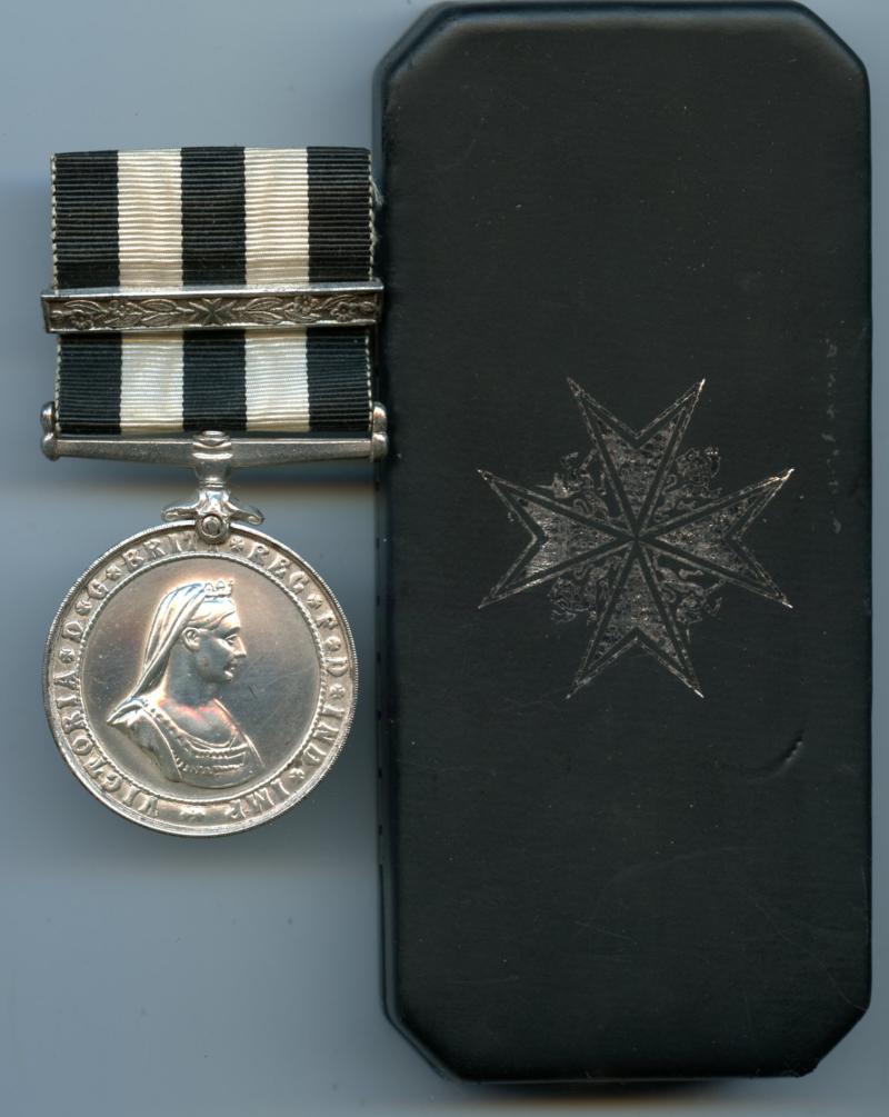 Service Medal of the Order of St John To E F Eeles, London. S.J.A.B. 1958