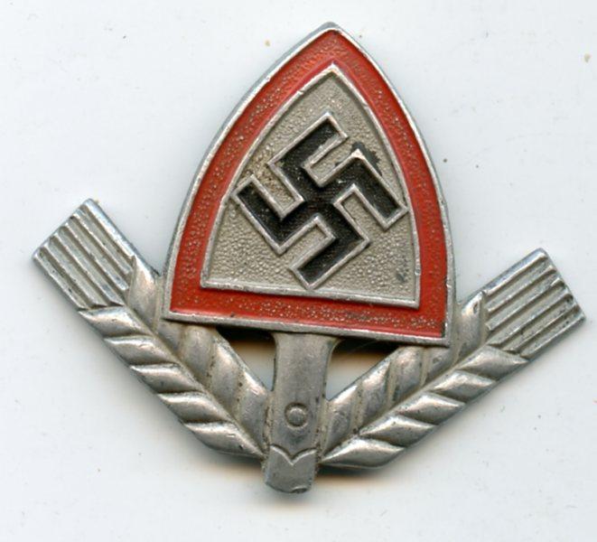 WWII German Reich Labour Service RAD  Badge