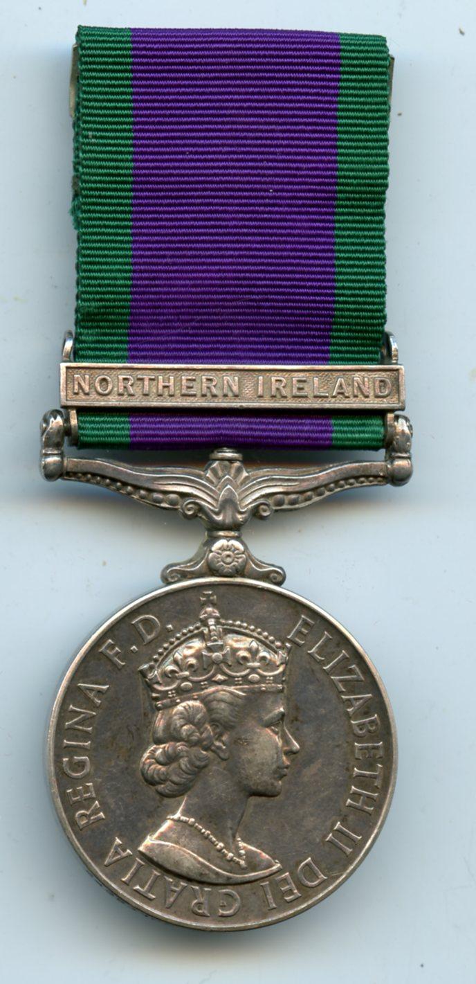 Campaign Service Medal 1962 1 Clasp Northern Ireland To Sapper Royal Engineers
