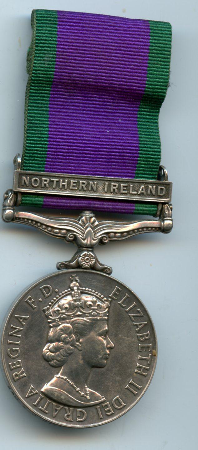 Campaign Service Medal 1962  1 Clasp Northern Ireland To  Senior Aircraftsman Royal Air Force RAF