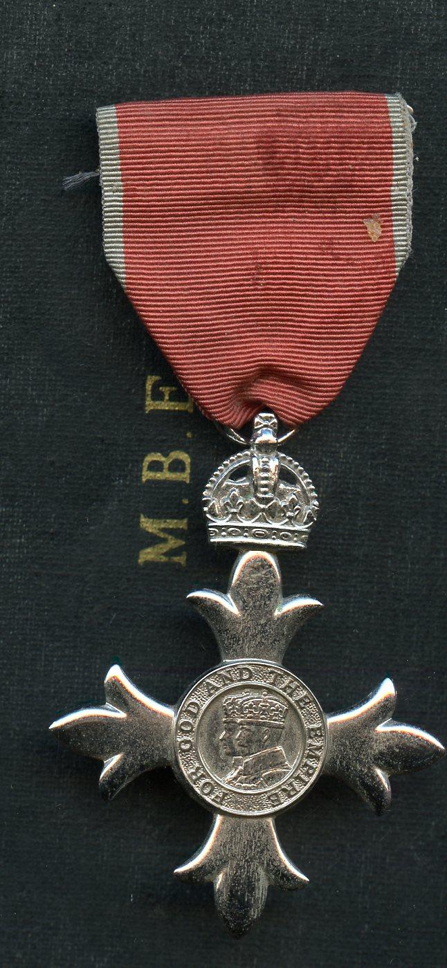 The Most Excellent Order of the British Empire, MBE (Civil)