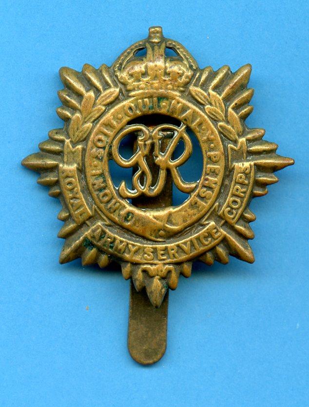 R.A.S.C. Royal Army Service Corps Cap Badge 1937-52