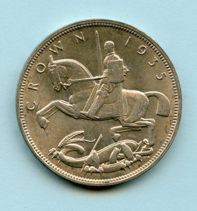 UK George V Crown Coin  Dated 1935