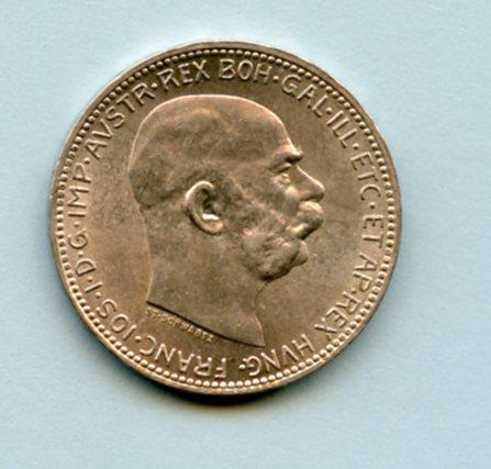 Austria 1 Corona Coin Dated 1916