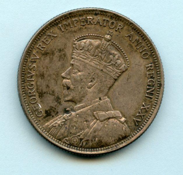 Canada Silver One Dollar  Coin Dated 1935