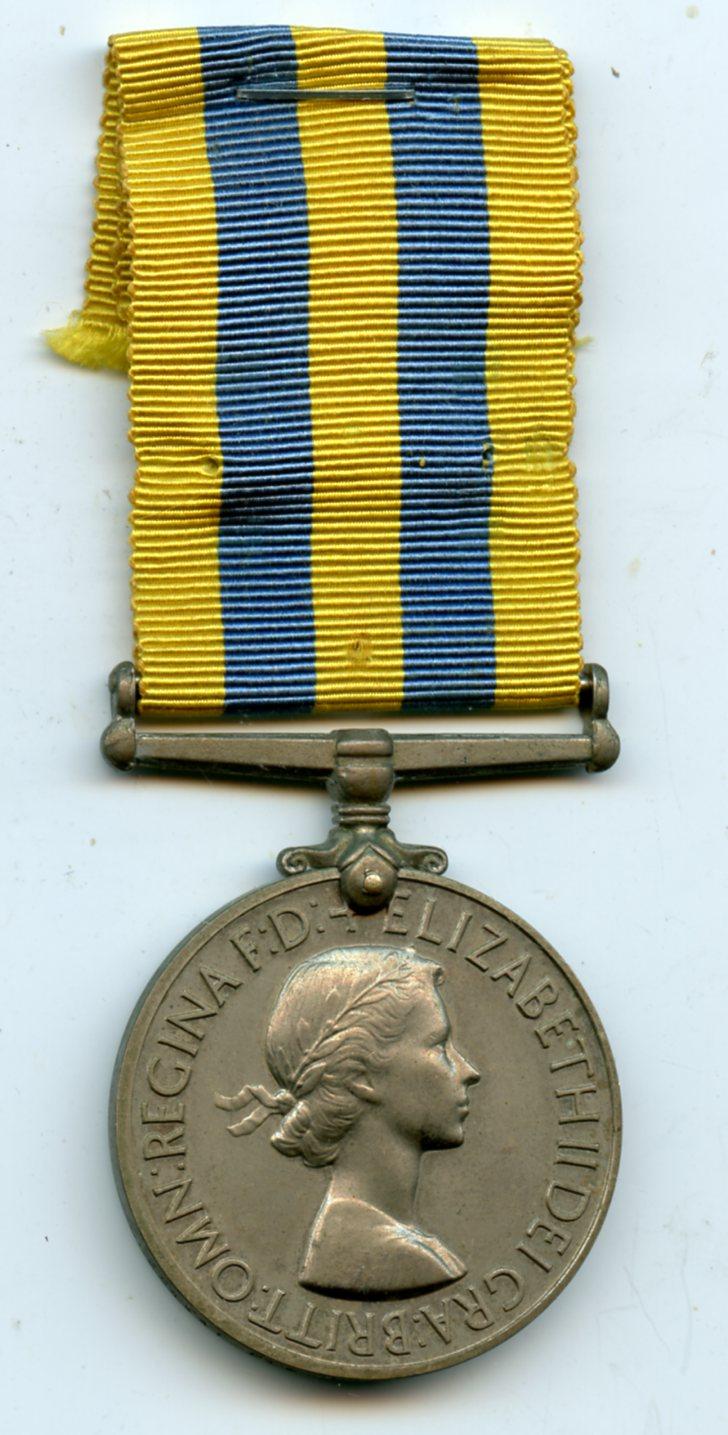 Korean War Medal 1953 To Pte A Turk, Gloucestershire Regiment
