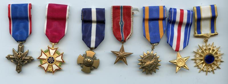 Collection of U.S.A. Gallantry Miniature Medals