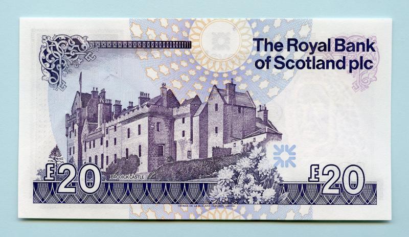 Royal Bank Of Scotland £20 Twenty Pounds Note  Dated 30th March 1999