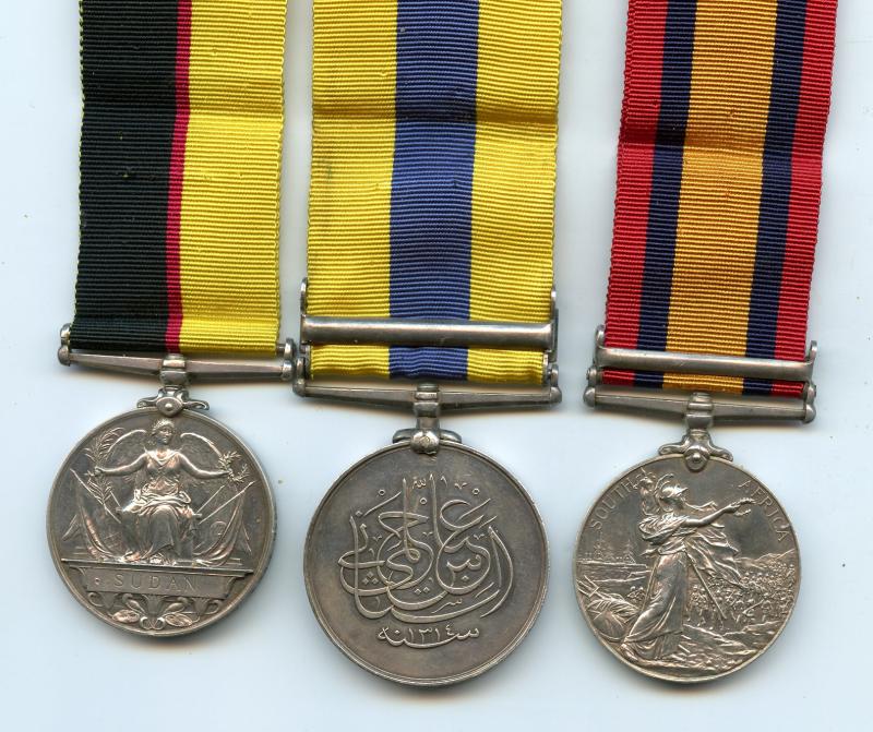 Queen's Sudan Medal Pair & Defence of Ladysmith QSA Medal Group to Pte F Slatter, Rifle Brigade