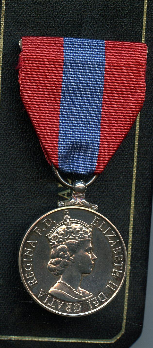 Imperial Service Medal Elizabeth II To Ronald William Hutchins