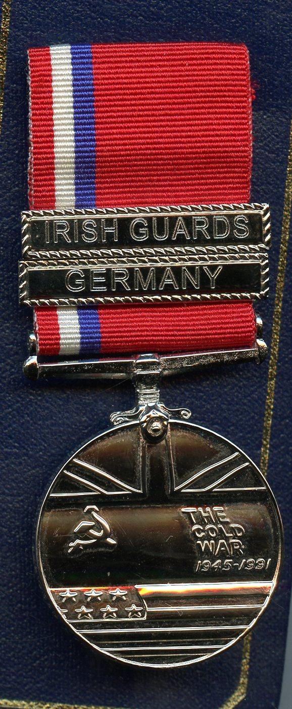 1945-1991 Cold War Commemorative Medal To L/Sgt Edwards G H Irish Guards