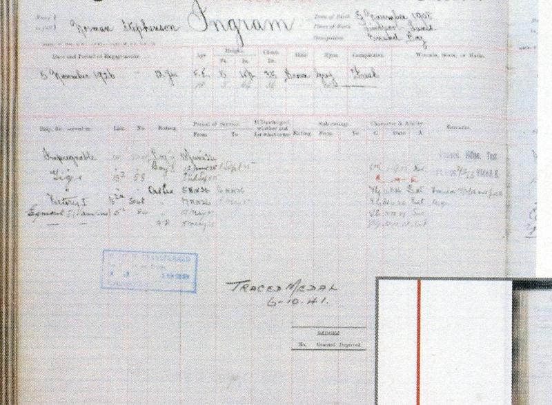 WW2 Naval Group To Leading Seaman N S Ingram, HMS Glendower