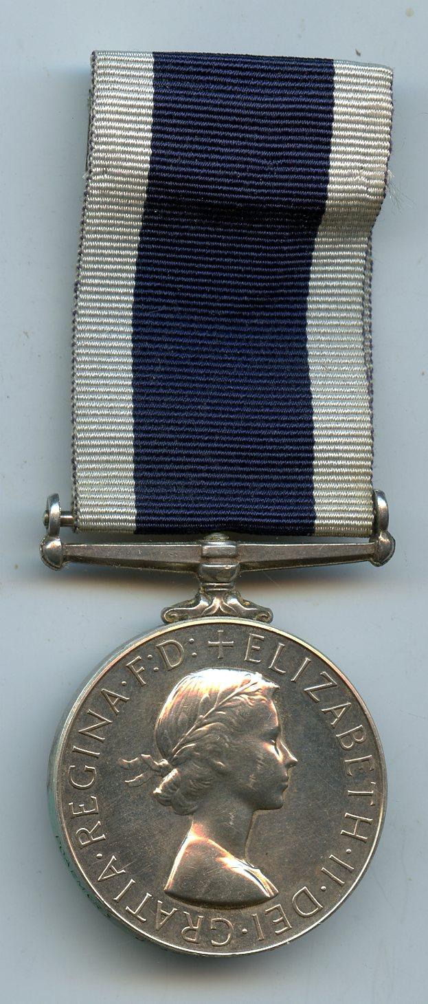 Royal Navy Long Service and Good Conduct Medal : QE2 To POAEM (R) J Ashworth, RN