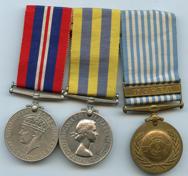 WW2 & Korean War Medal Group To Sapper William McGowan, Royal Engineers & Inniskilling Fusiliers