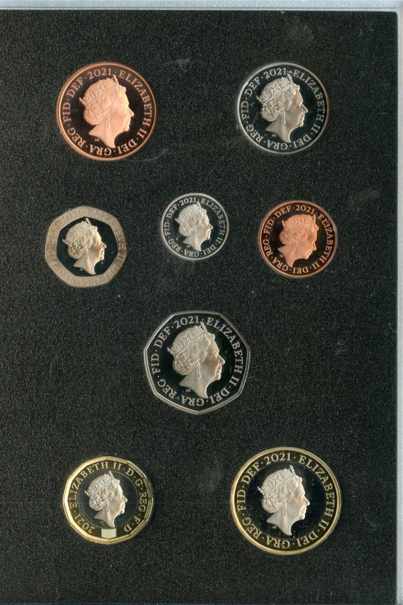 UK 2021 Royal Mint UK Proof Set of Coins