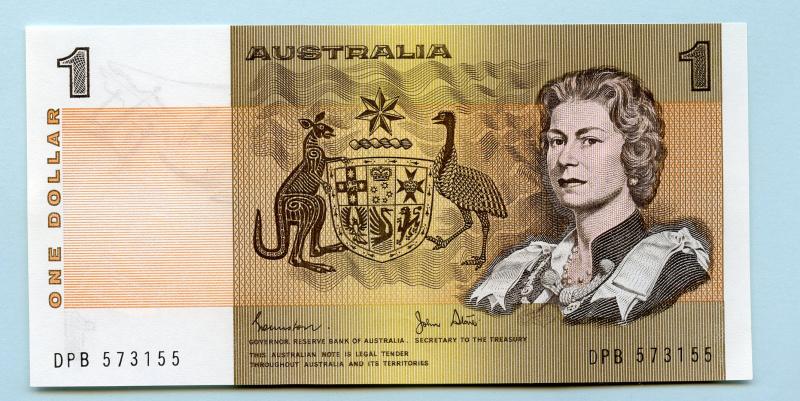 Australia Uncirculated One Dollar Note 1983