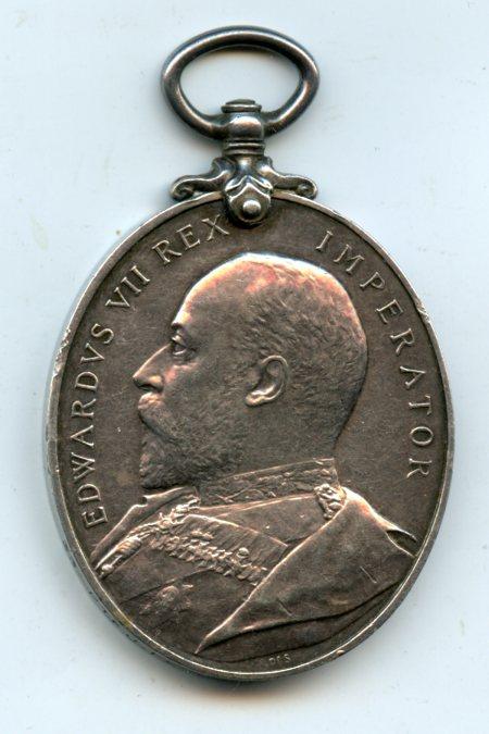 Territorial Force Efficiency Medal Edward VII to Pte J Ferguson 9th Battalion Argyll & Sutherland Highlanders