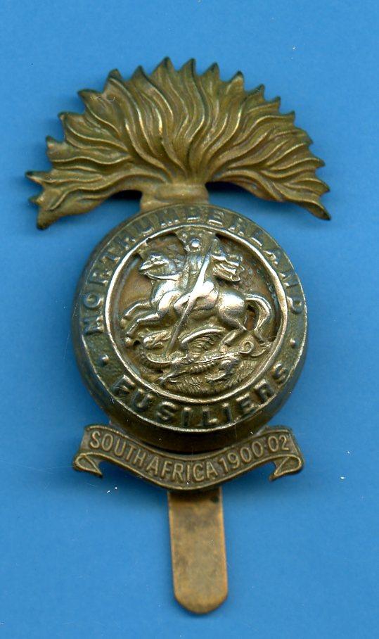 4th, 5th and 6th Battalions Northumberland Fusiliers Bi- Metal Cap Badge