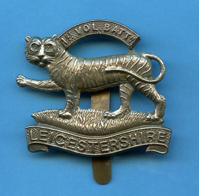 1st Volunteer Battalion  Leicestershire Regiment Cap Badge