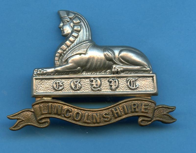 Lincolnshire Regiment 1881-1945 Cap Badge