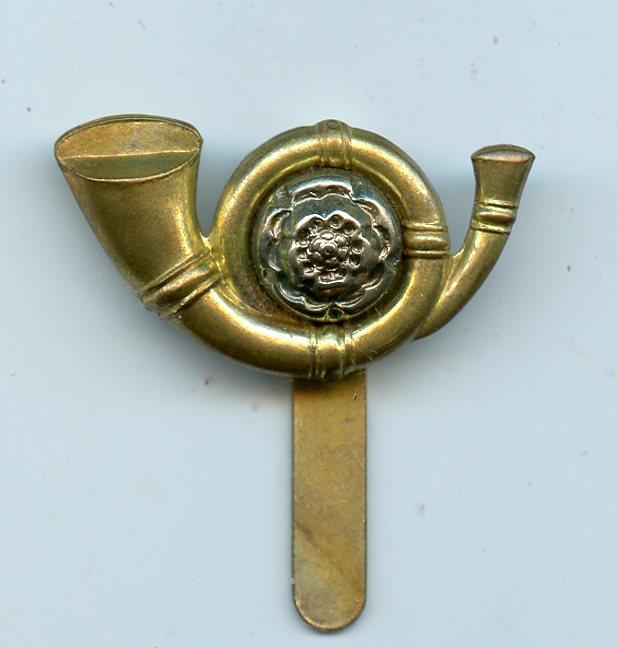The Kings Own Yorkshire Light Infantry  K.O.Y.L.I.  Cap Badge